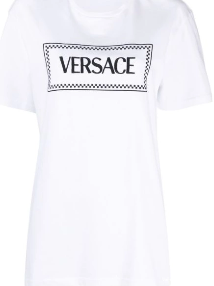 Cheap T-shirt '90s Vintage logo-embroidered Versace Women 0329